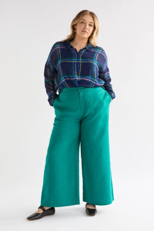 Elk - Anneli Pant - Teal - Image 5