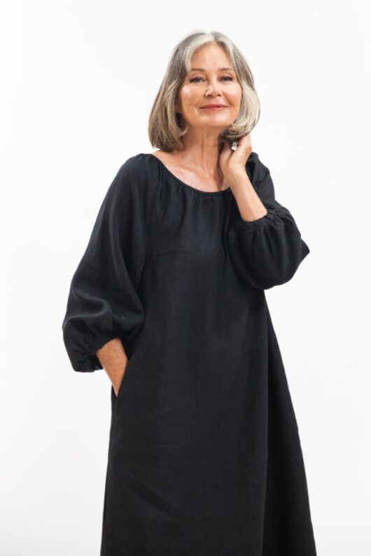 Eva's Sunday - Adeline Dress - Black - Image 5
