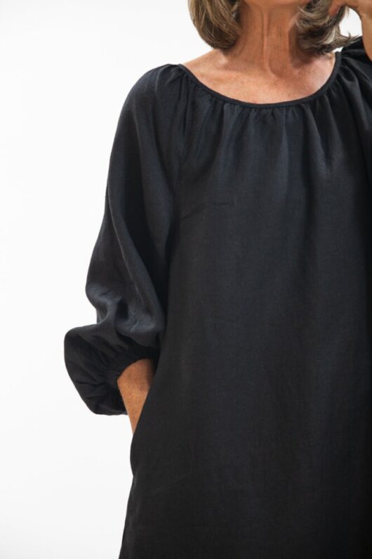 Eva's Sunday - Adeline Dress - Black - Image 6