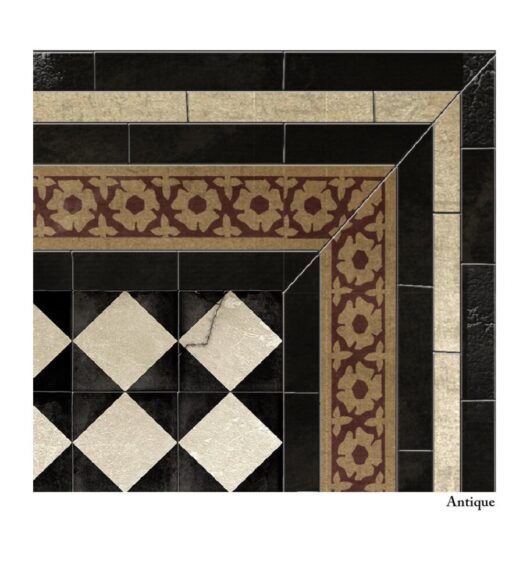 Beija Flor - Damka Classic Antique Vinyl Rug - Image 5