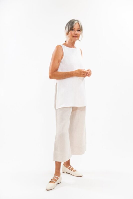 Eva's Sunday - Asher Top - White - Image 2