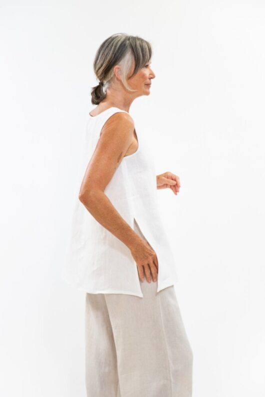 Eva's Sunday - Asher Top - White - Image 3