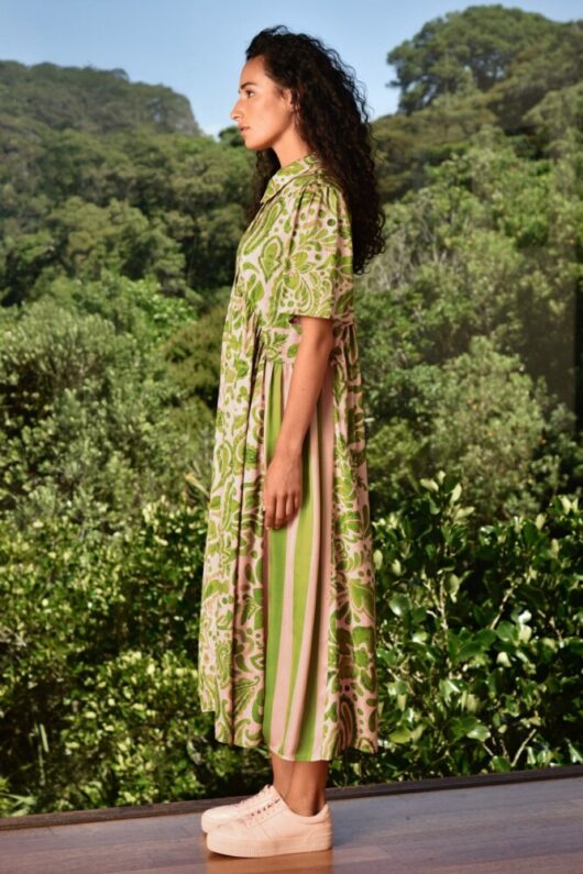 Cooper - Made for Each Other Dress - Blush/Green - Image 3
