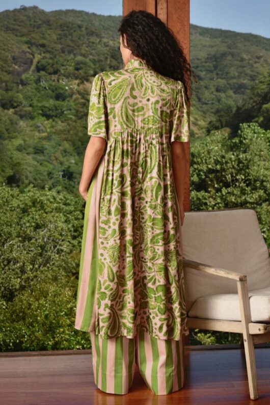 Cooper - Made for Each Other Dress - Blush/Green - Image 4