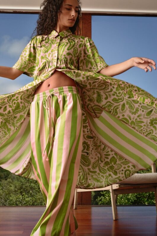 Cooper - Made for Each Other Dress - Blush/Green - Image 5
