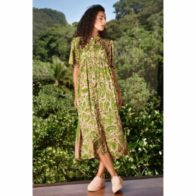 Cooper - Made for Each Other Dress - Blush/Green