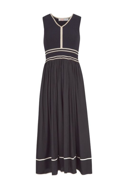 Coop - Draw the Line Dress - Black - Image 6