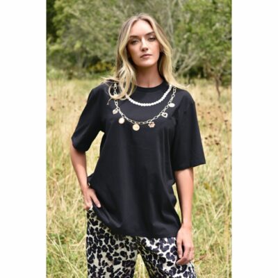 Curate - Charm School T-shirt - Black