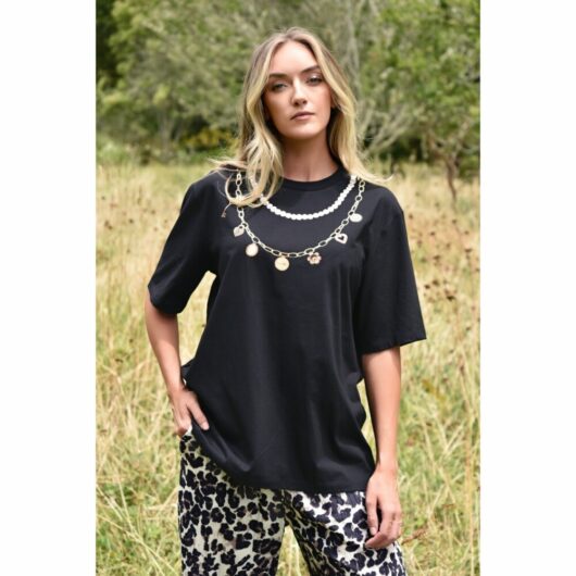 Curate - Charm School T-shirt - Black