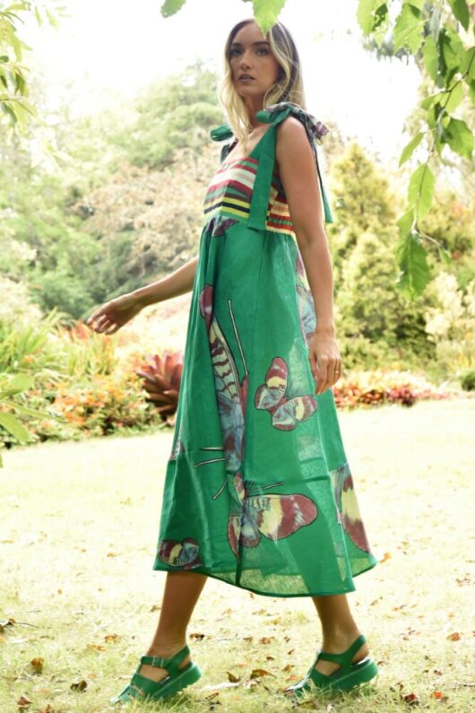 Curate - Strong Ties Dress - Green - Image 2