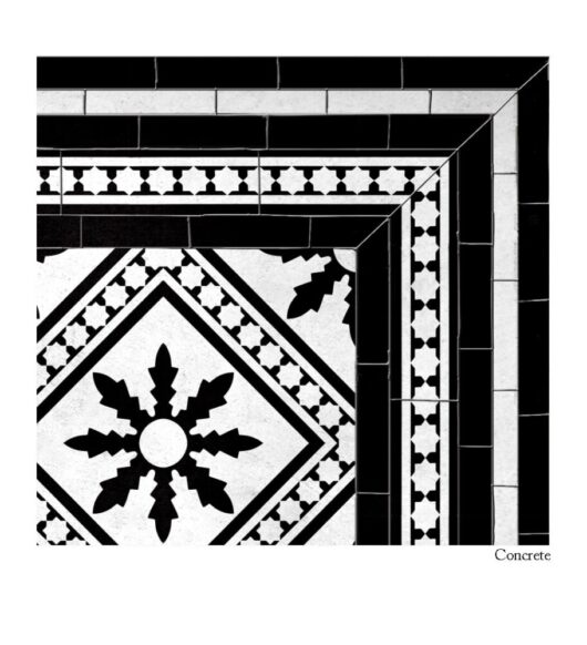 Beija Flor - Snow Concrete Vinyl Rug - Image 5