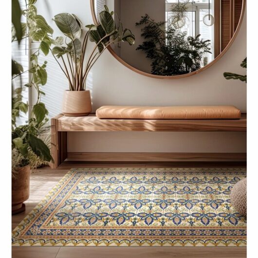 Beija Flor - Crown Vinyl Rug