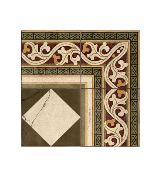 Beija Flor - Gambit Olive Vinyl Rug - Image 5