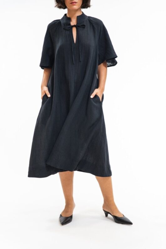 Eva's Sunday - Gaynor Dress - Black Crush - Image 6