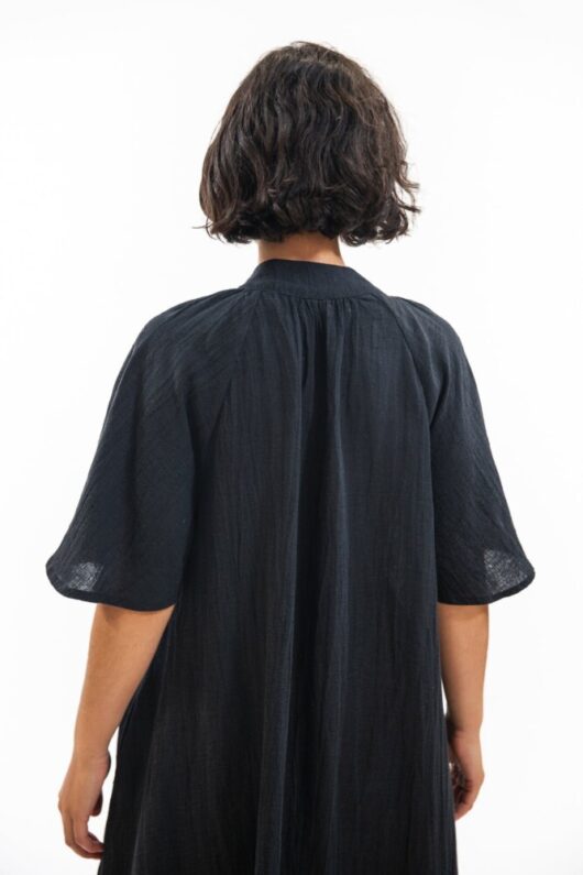Eva's Sunday - Gaynor Dress - Black Crush - Image 4