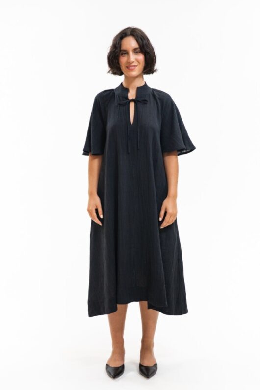 Eva's Sunday - Gaynor Dress - Black Crush - Image 2
