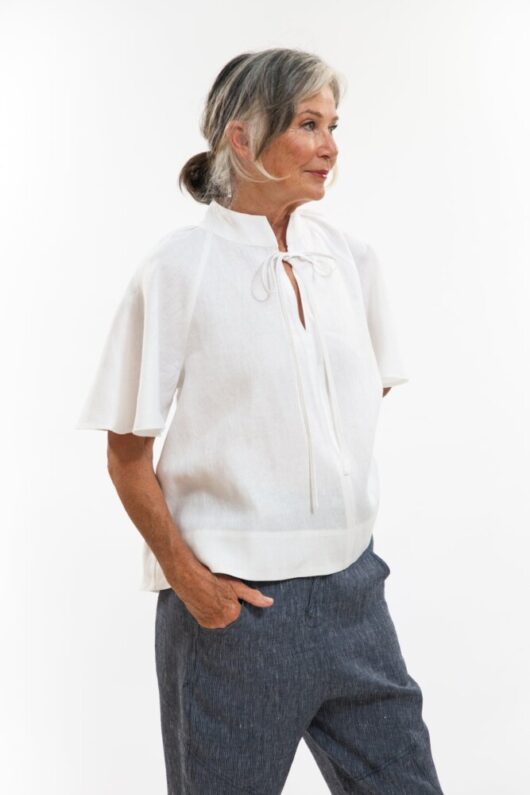 Eva's Sunday - Gaynor Top - White - Image 3