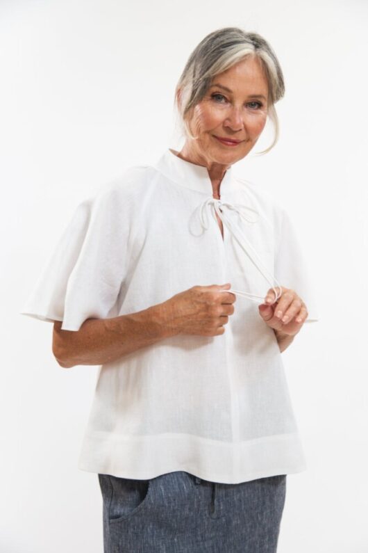 Eva's Sunday - Gaynor Top - White - Image 2