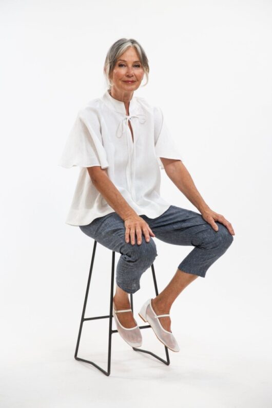 Eva's Sunday - Gaynor Top - White - Image 6