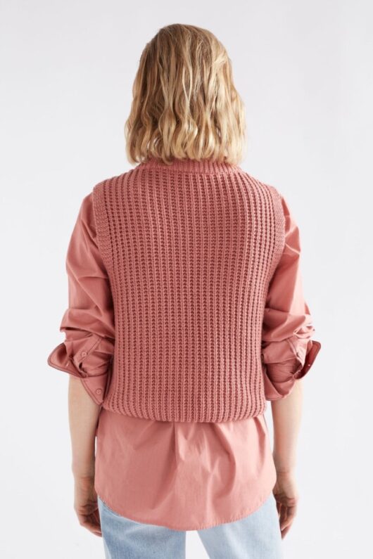 Elk - Arp Vest - Clay Pink - Image 4
