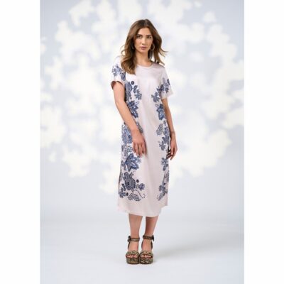 Loobie's Story - Indie Dress - Bone Multi