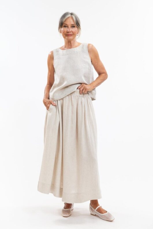 Eva's Sunday - Leilani Skirt - Neutral Crush - Image 2