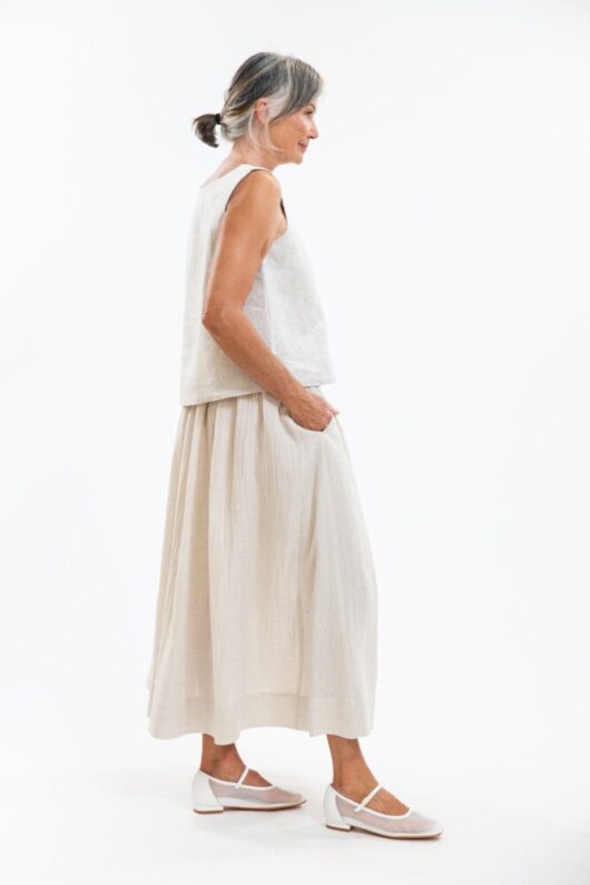 Eva's Sunday - Leilani Skirt - Neutral Crush - Image 4
