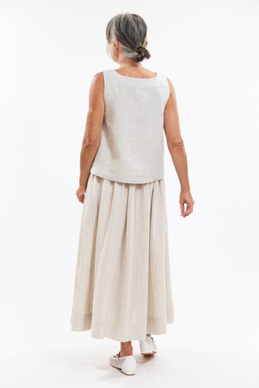 Eva's Sunday - Leilani Skirt - Neutral Crush - Image 5