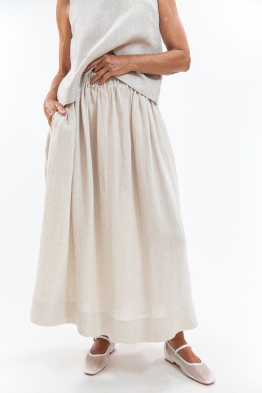 Eva's Sunday - Leilani Skirt - Neutral Crush - Image 6