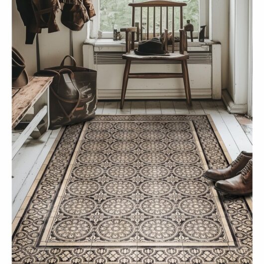 Beija Flor - Arthur Antique Vinyl Rug