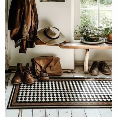 Beija Flor - Damka Classic Antique Vinyl Rug