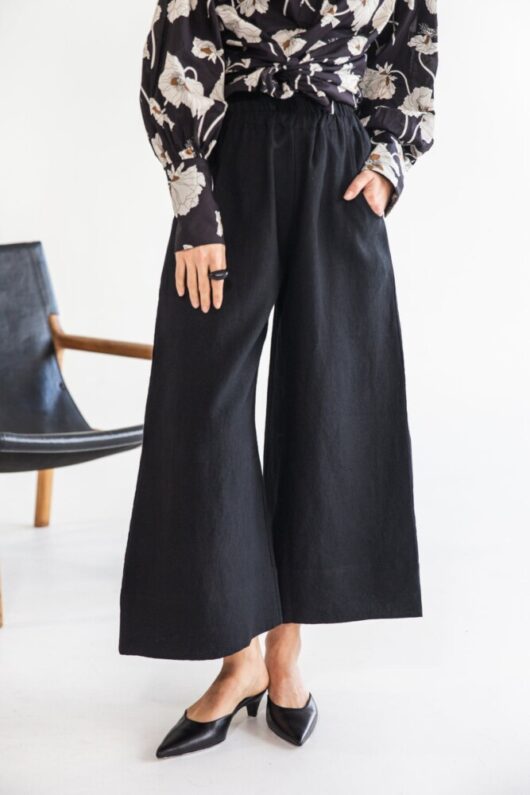Eva's Sunday - Oliver Pant - Black Crush - Image 2