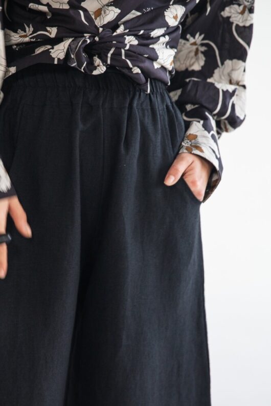 Eva's Sunday - Oliver Pant - Black Crush - Image 4