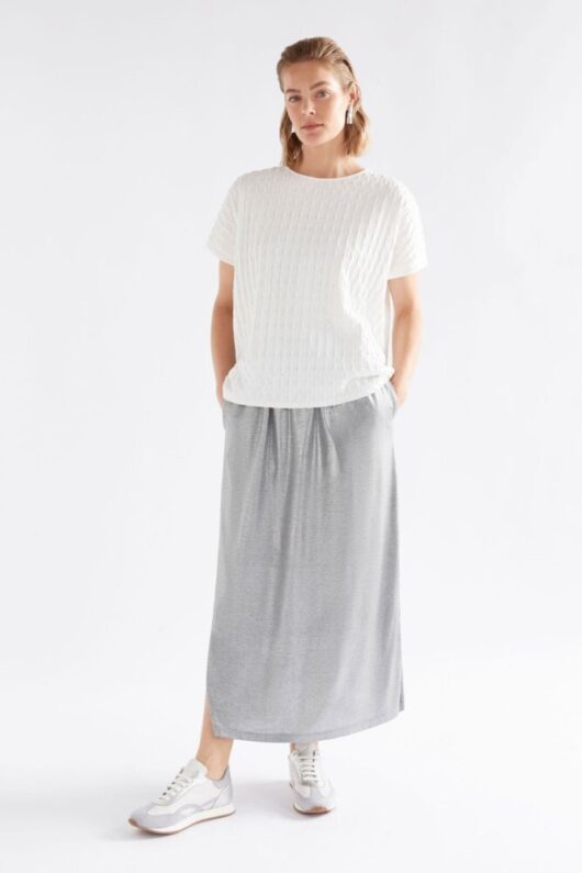 Elk - Orta Boxy TShirt - White - Image 3