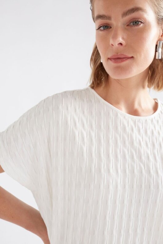 Elk - Orta Boxy TShirt - White - Image 2