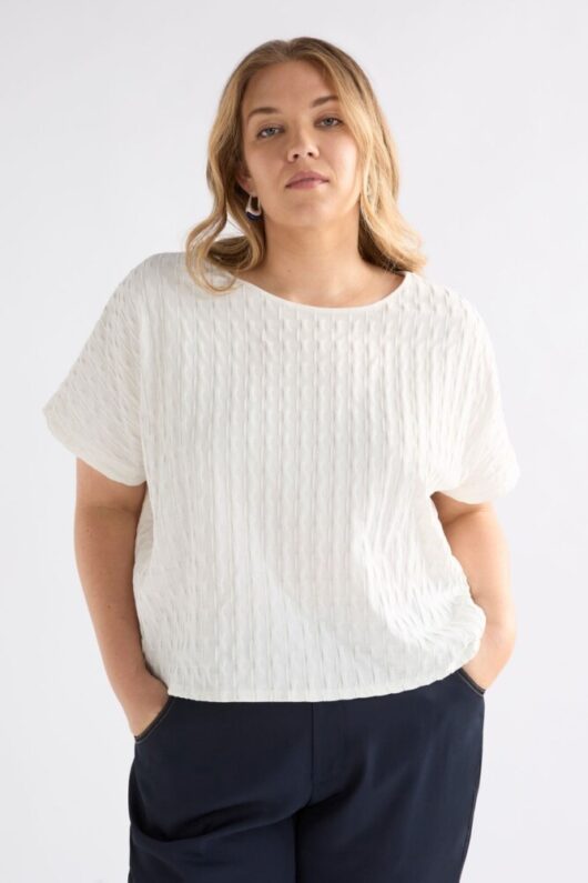 Elk - Orta Boxy TShirt - White - Image 4