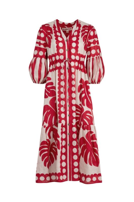 Cooper - Naturally Gifted Dress - Red/Natural - Image 6