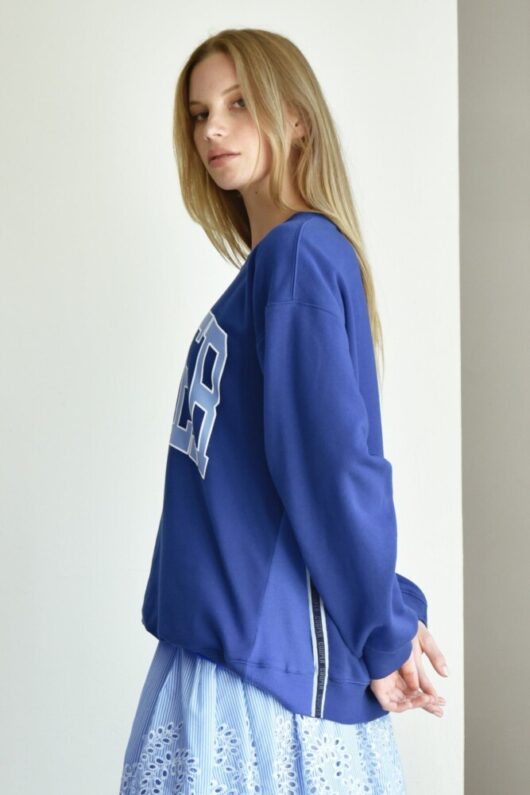 Cooper - Take Note Sweater - Cobalt - Image 2