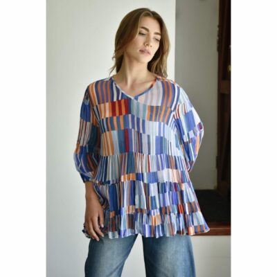 Cooper - Sleeve Easy Top - Blue