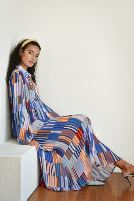 Cooper - State of Bliss Dress - Blue Multi - Image 5