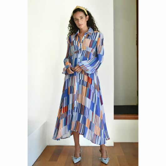 Cooper - State of Bliss Dress - Blue Multi