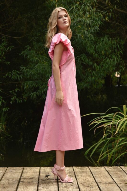 Coop - Gather This Dress - Pink - Image 3