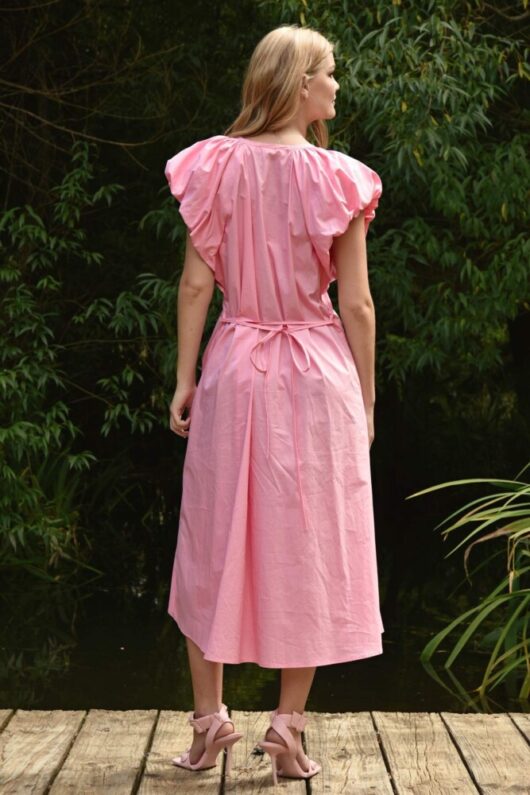 Coop - Gather This Dress - Pink - Image 5
