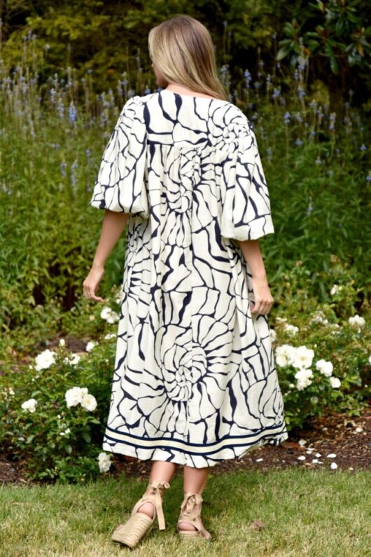 Curate - Style in Excess Dress - Ivory Shells - Image 3