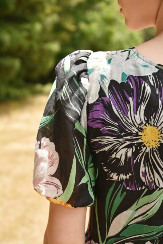 Curate - Dreaming of Spring Dress - Black Floral - Image 4