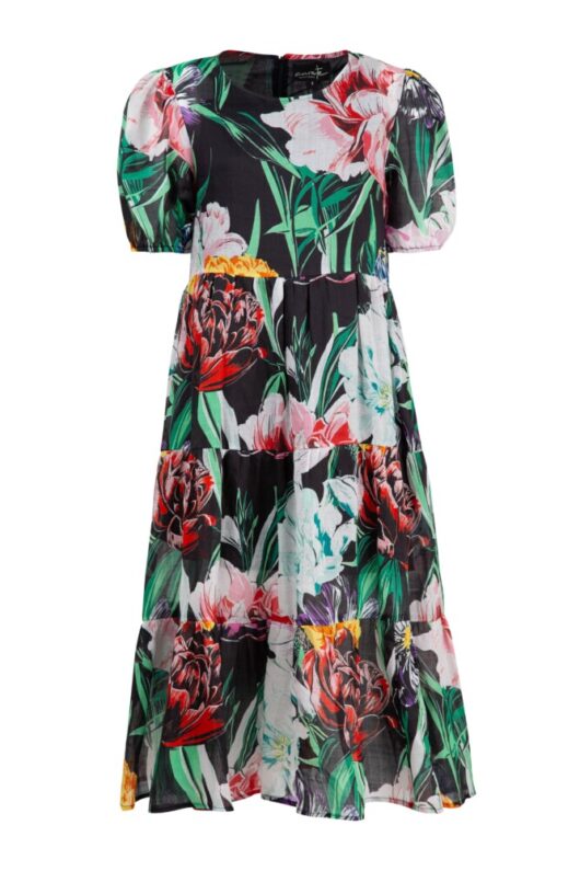 Curate - Dreaming of Spring Dress - Black Floral - Image 5