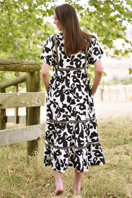 Curate - To The Max Dress - Black/White - Image 4