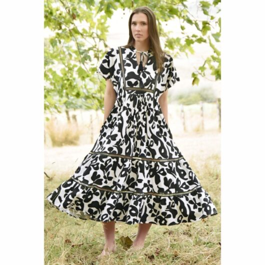 Curate - To The Max Dress - Black/White