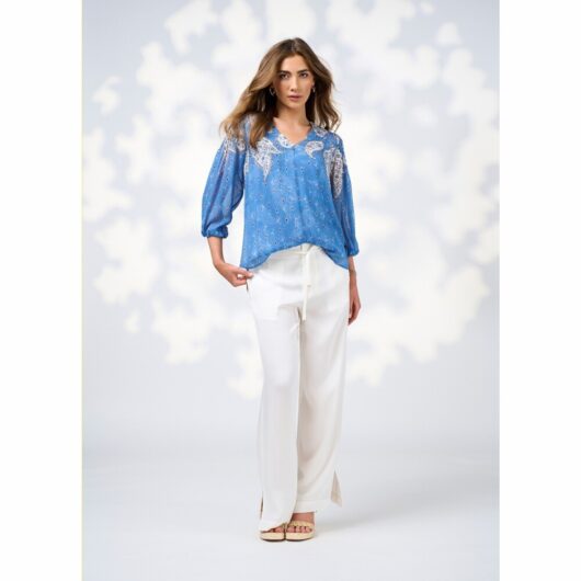Loobie's Story - Sibella Blouse - Chambray