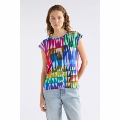 Elk - Anden Tee - Lind Light Print